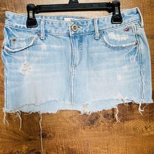 Denim Hollister Skirt